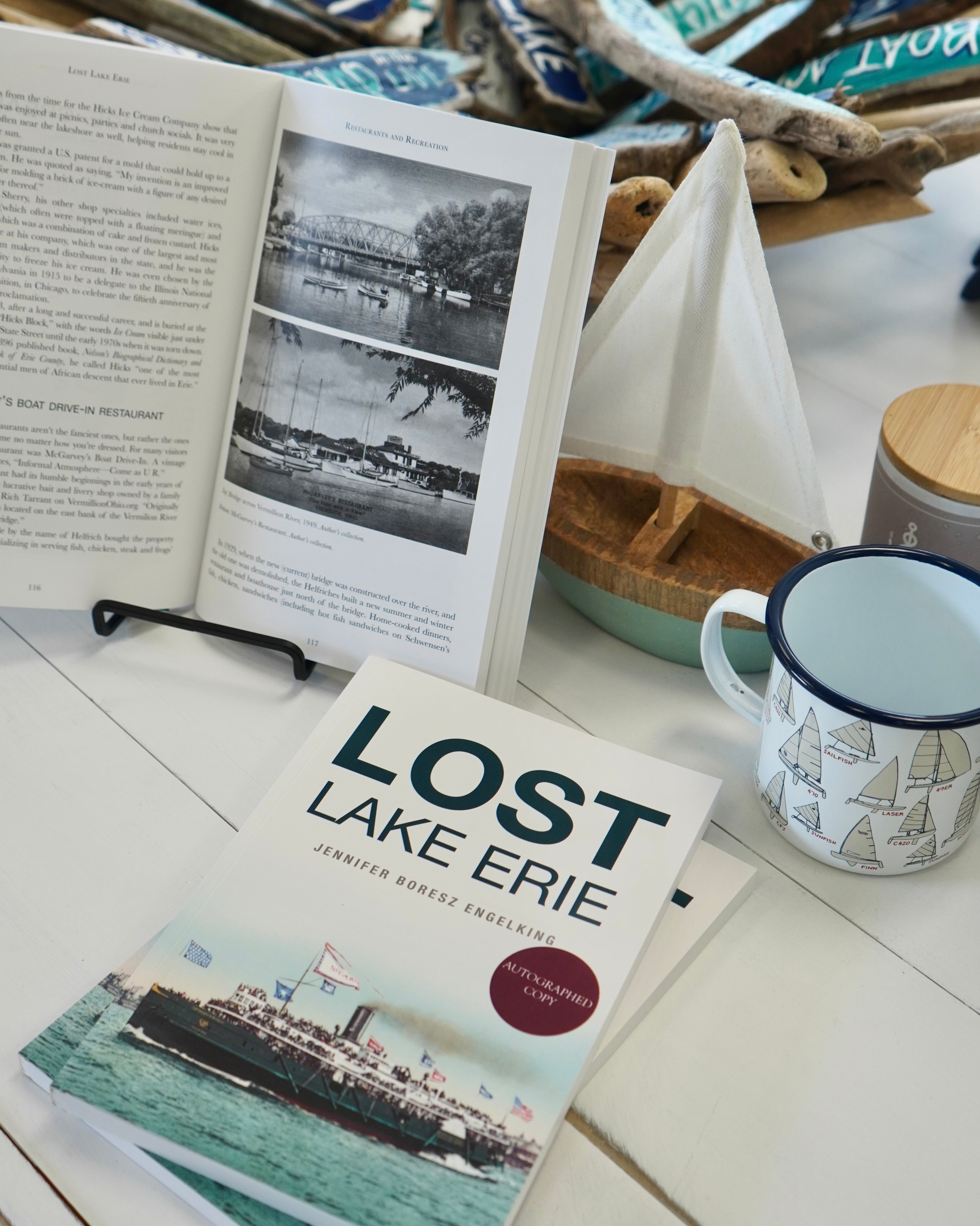 “Lost Lake Erie” Signed Book