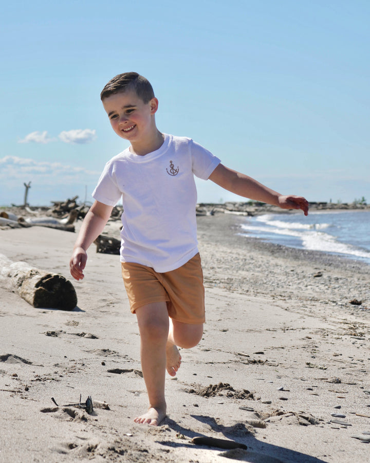 Youth Swim Shorts- Butterscotch