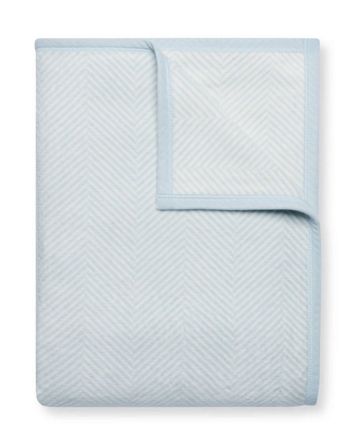 ChappyWrap Blanket- Harborview Herringbone Sky