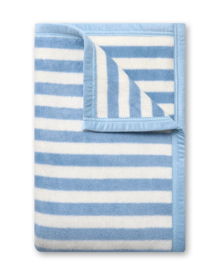 ChappyWrap Midi Blanket-Sideline Stripe Bluebell