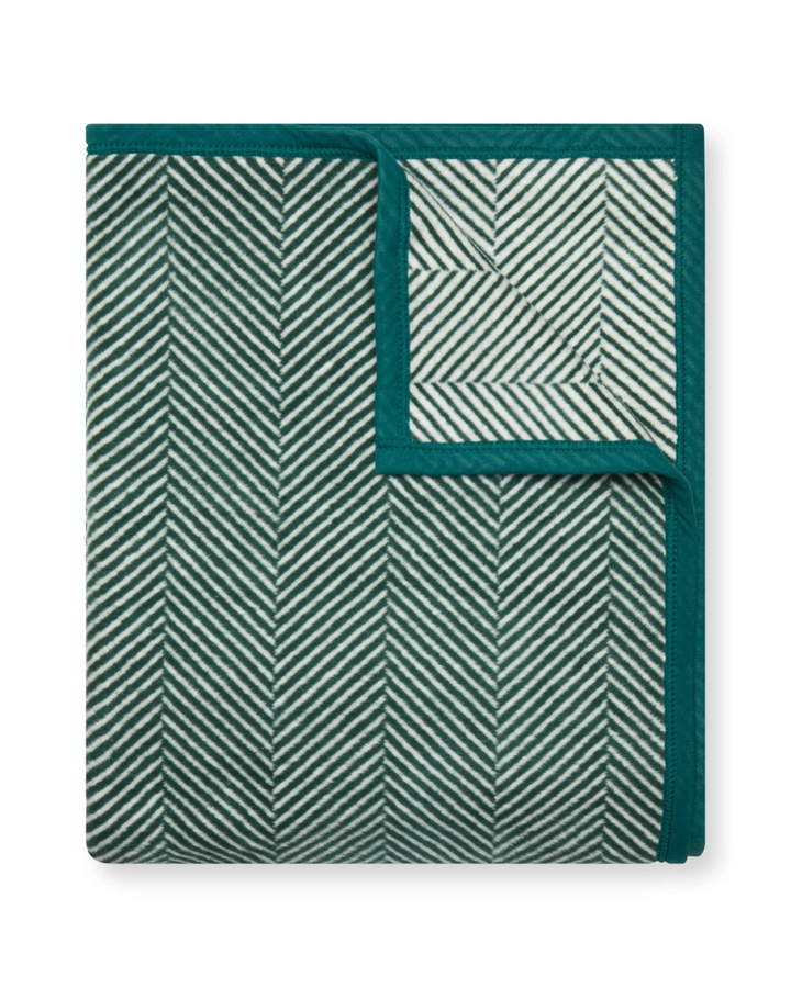 ChappyWrap Blanket Midi-Harborview Herringbone Hunter Green