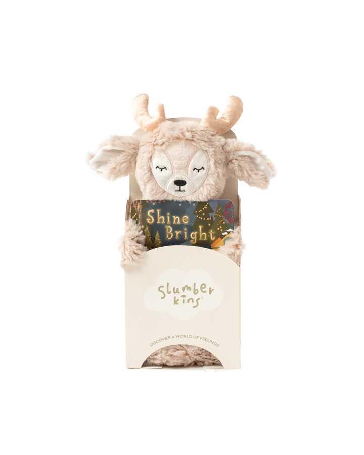 Shine Bright Holiday Ibex Plush Snuggler