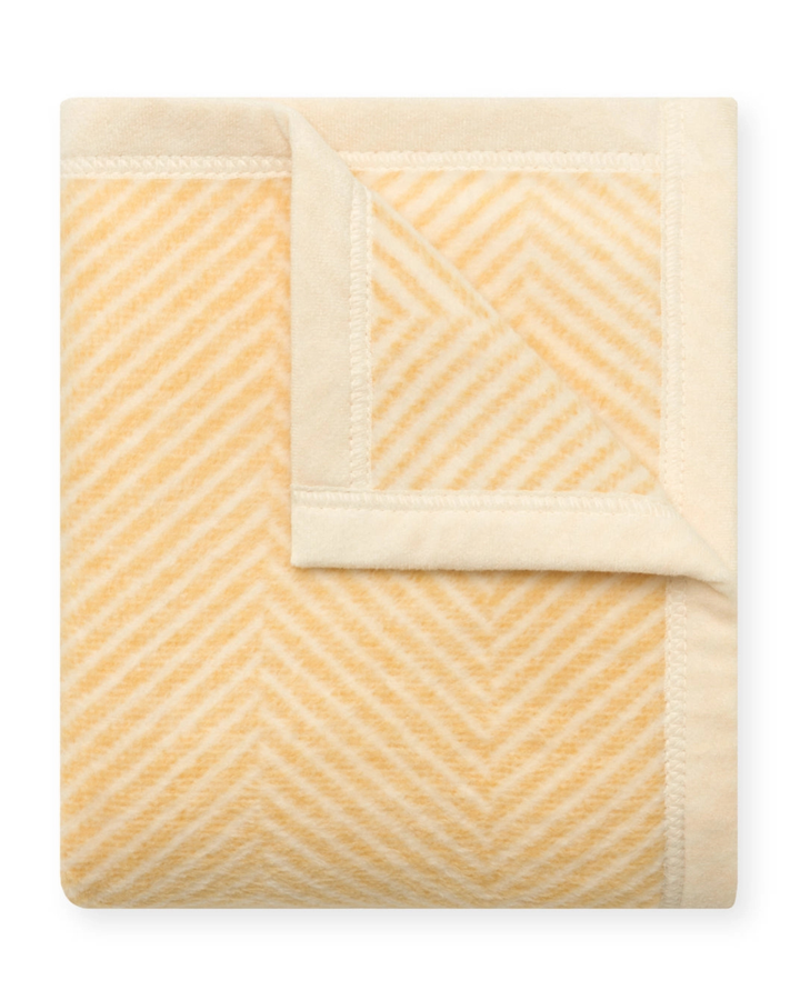 ChappyWrap Midi Blanket- Harborview Herringbone Butter