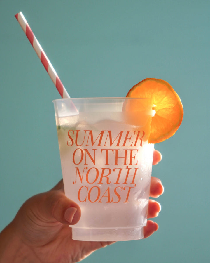 Summer On The North Coast Reusable Cups- Set of 10