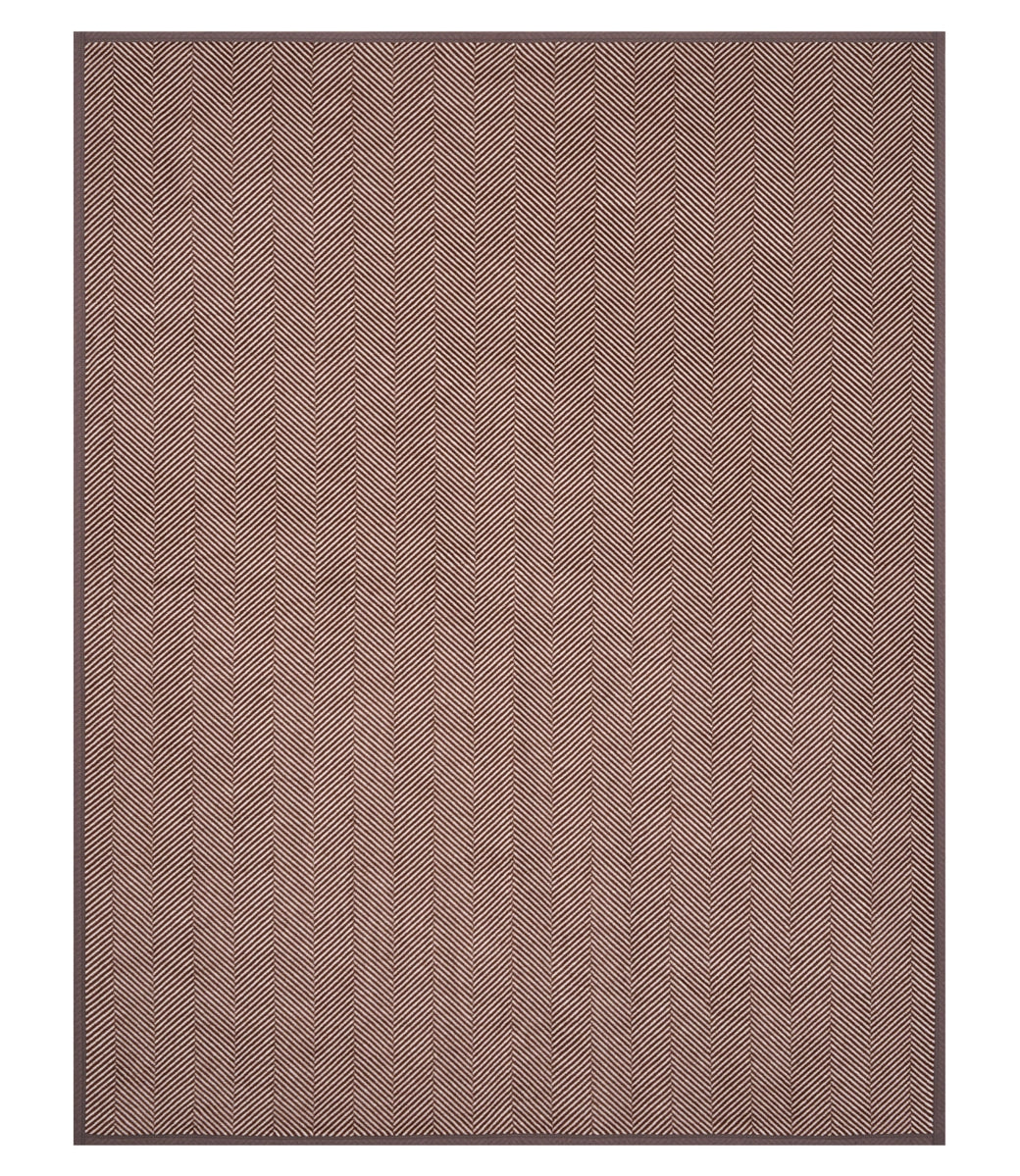 ChappyWrap Blanket- Harborview Herringbone Chocolate Brown