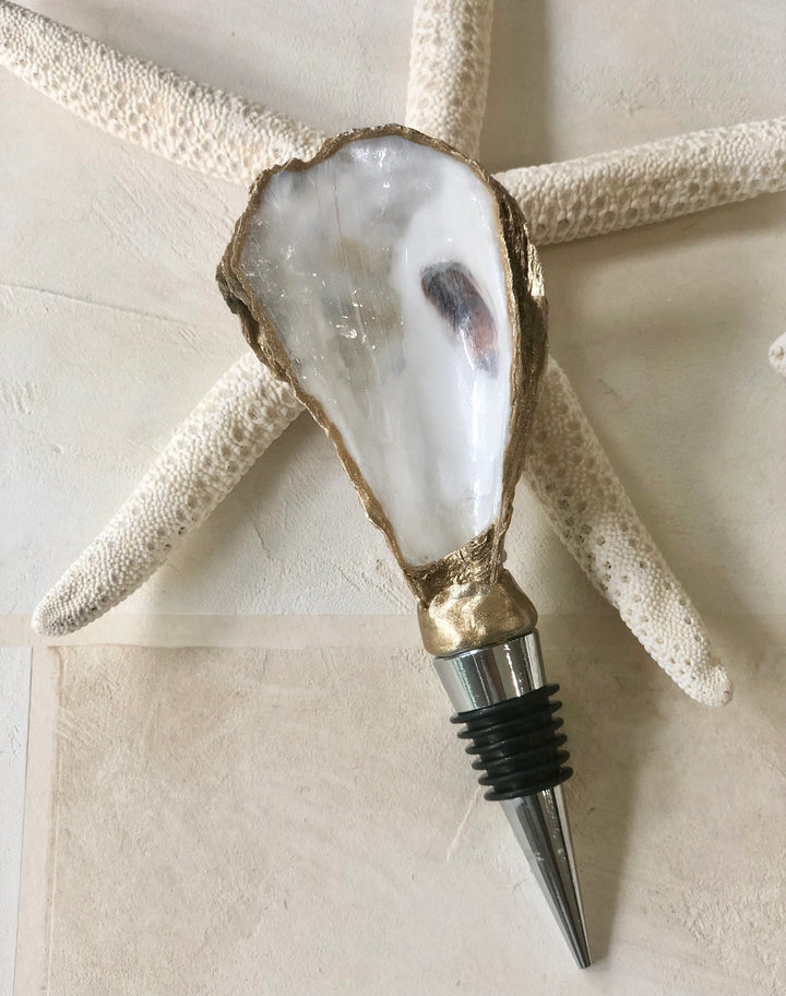 Coastal Oyster Bottle Stopper