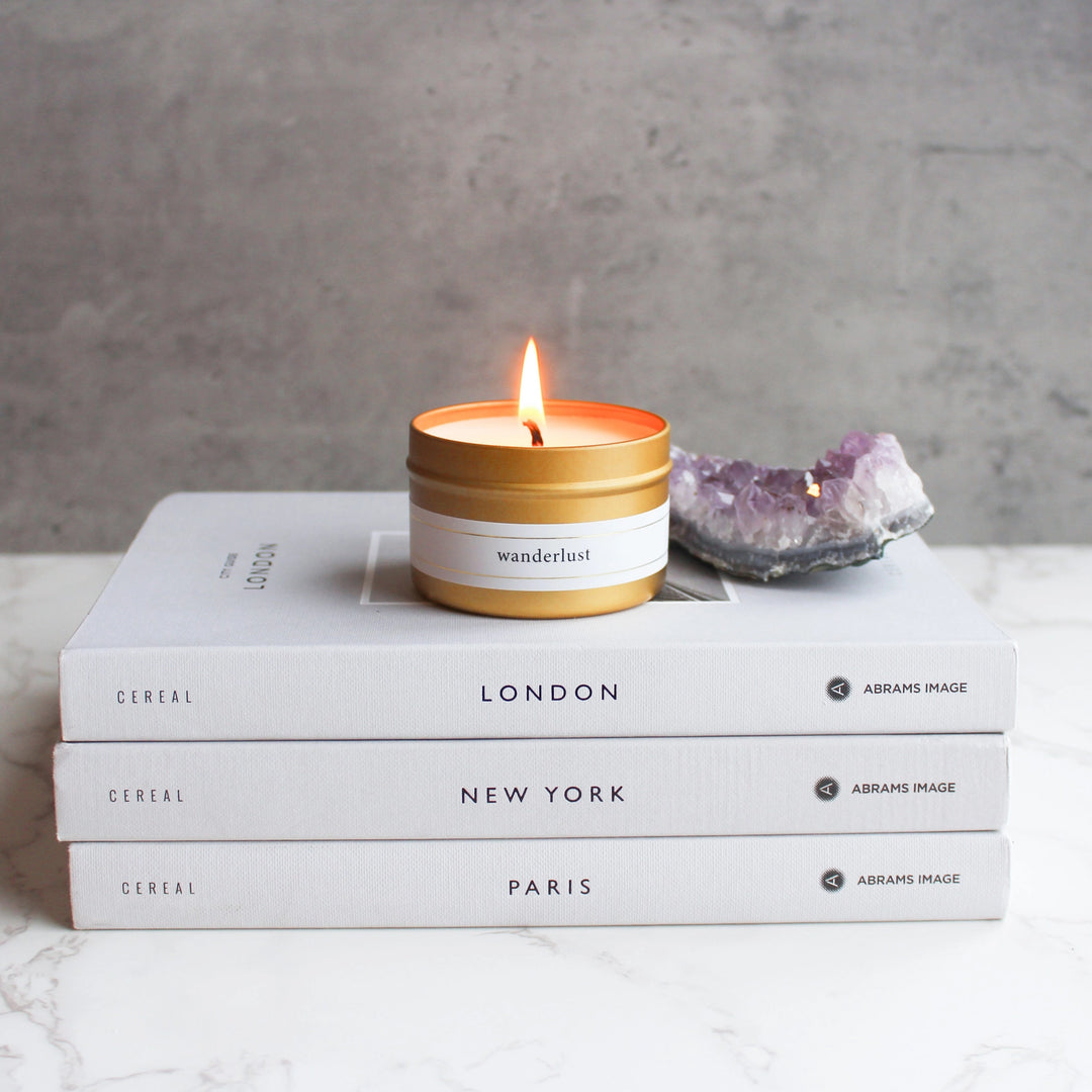 Candlefolk Gold Travel Candle 4oz