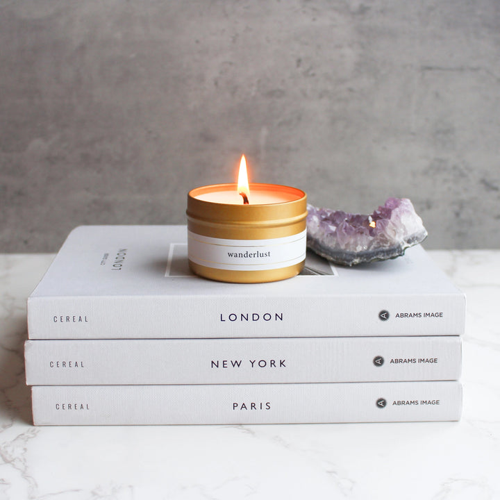 Candlefolk Gold Travel Candle 4oz