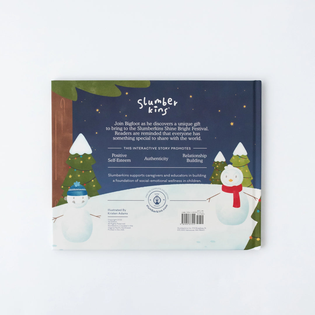 Shine Bright Holiday Ibex Plush Snuggler