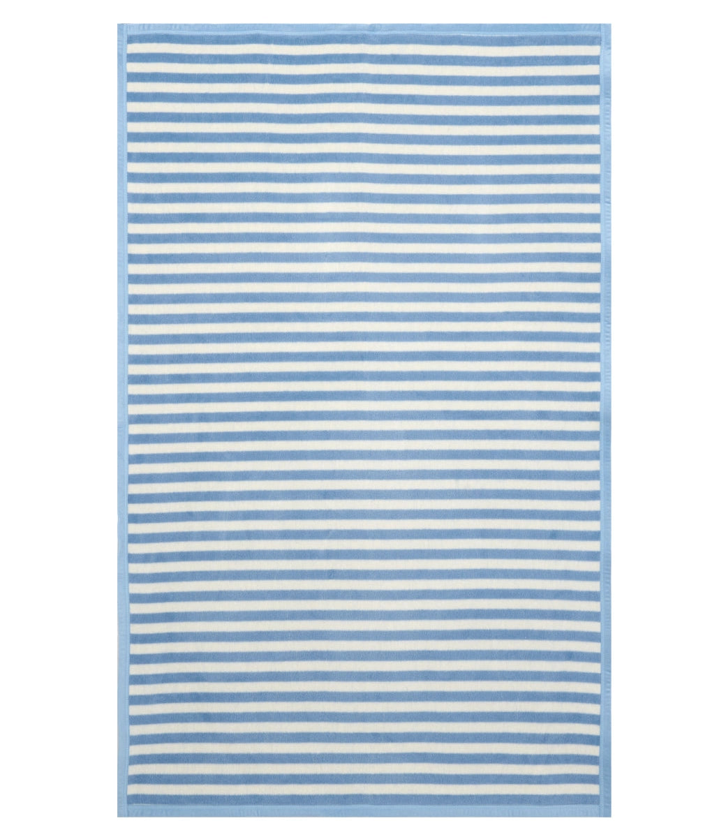 ChappyWrap Midi Blanket-Sideline Stripe Bluebell