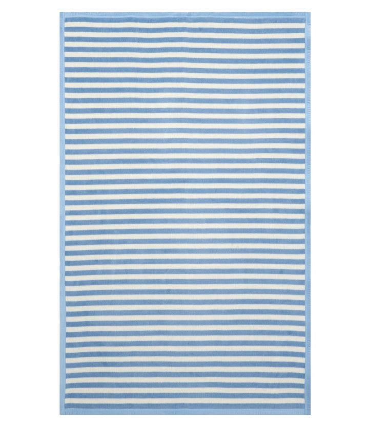 ChappyWrap Midi Blanket-Sideline Stripe Bluebell