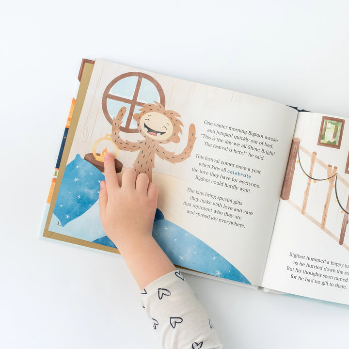 Shine Bright Bigfoot Plush Snuggler