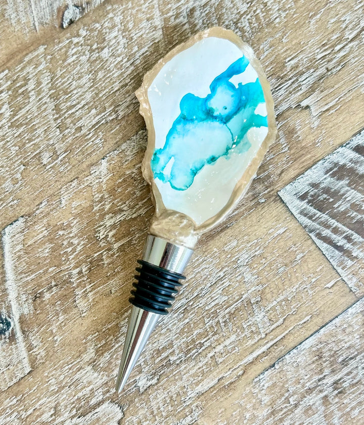 Coastal Oyster Bottle Stopper