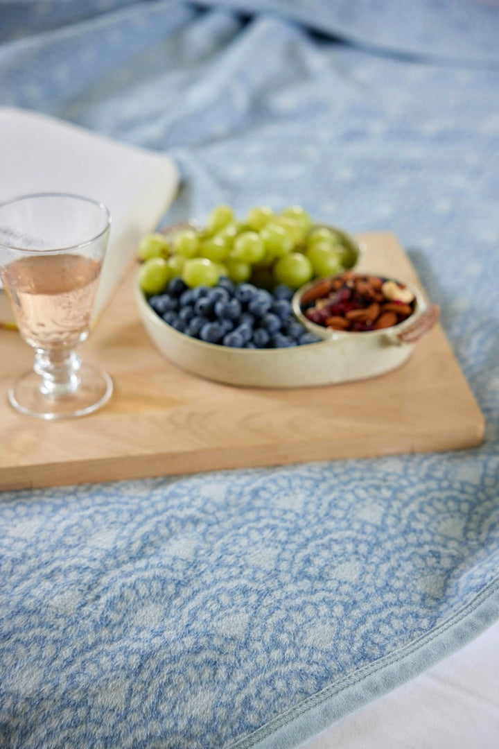ChappyWrap Blanket- Seaside Scallops Fog
