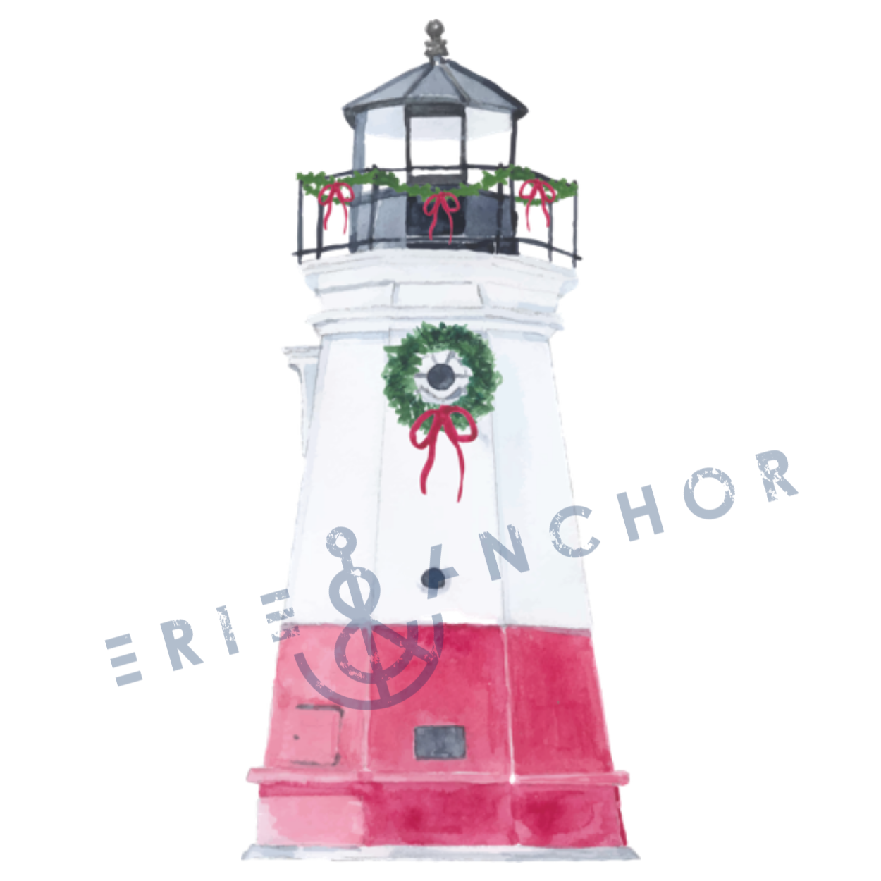 Vermilion Lighthouse Print 8X10