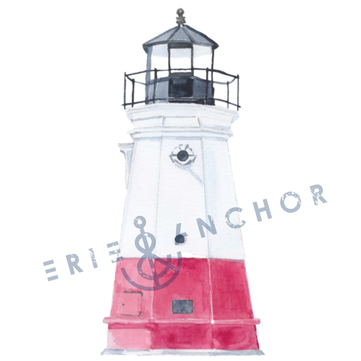 Vermilion Lighthouse Print 8X10