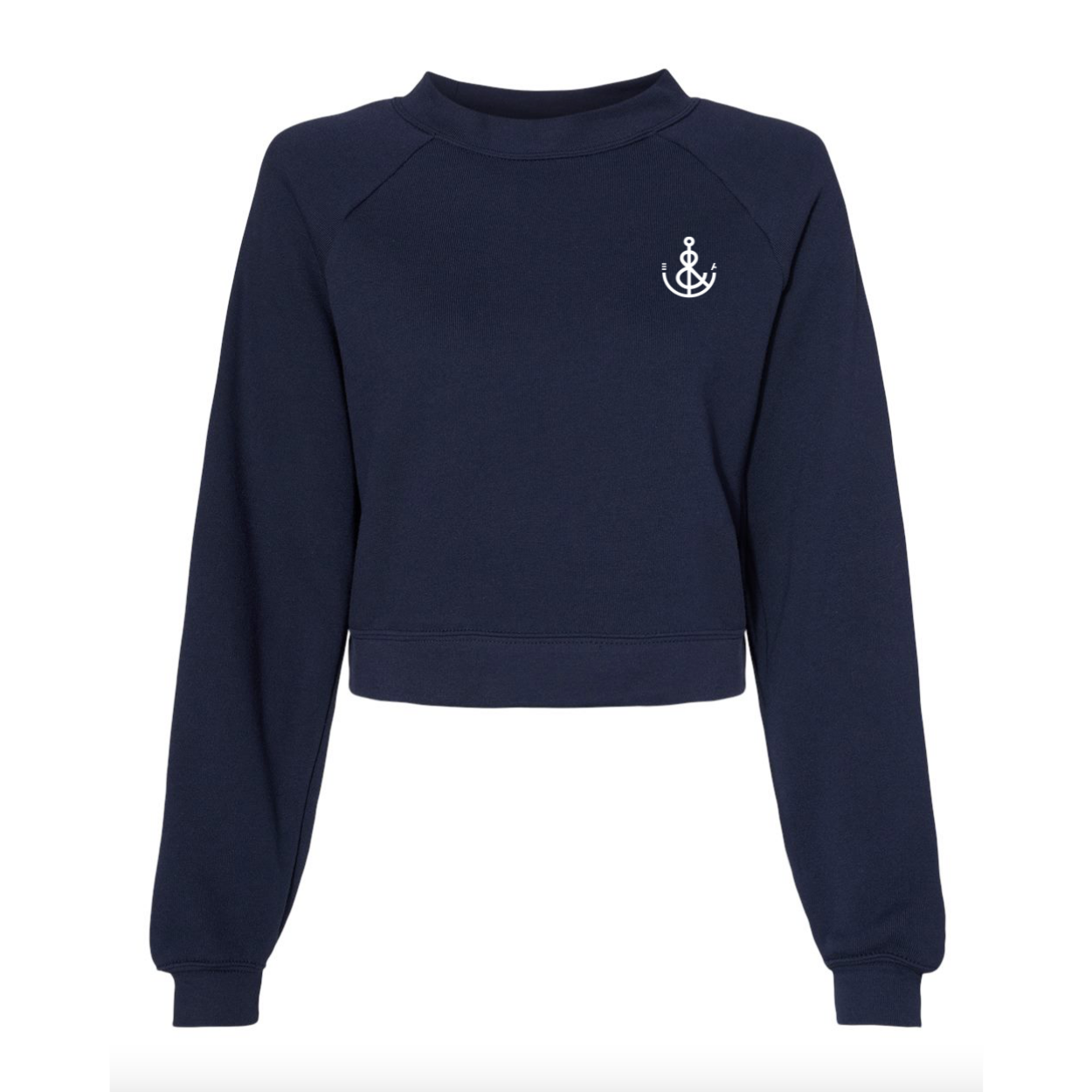 Womens Midi Anchor Crew- Navy