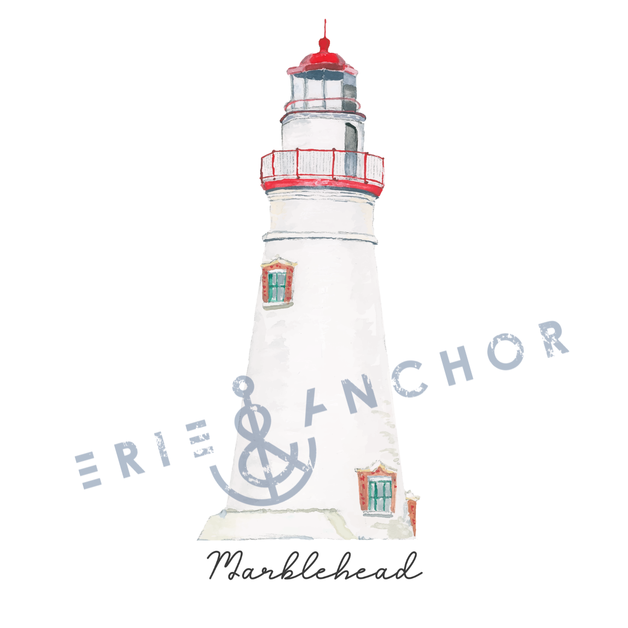 Marblehead Lighthouse Print 8X10