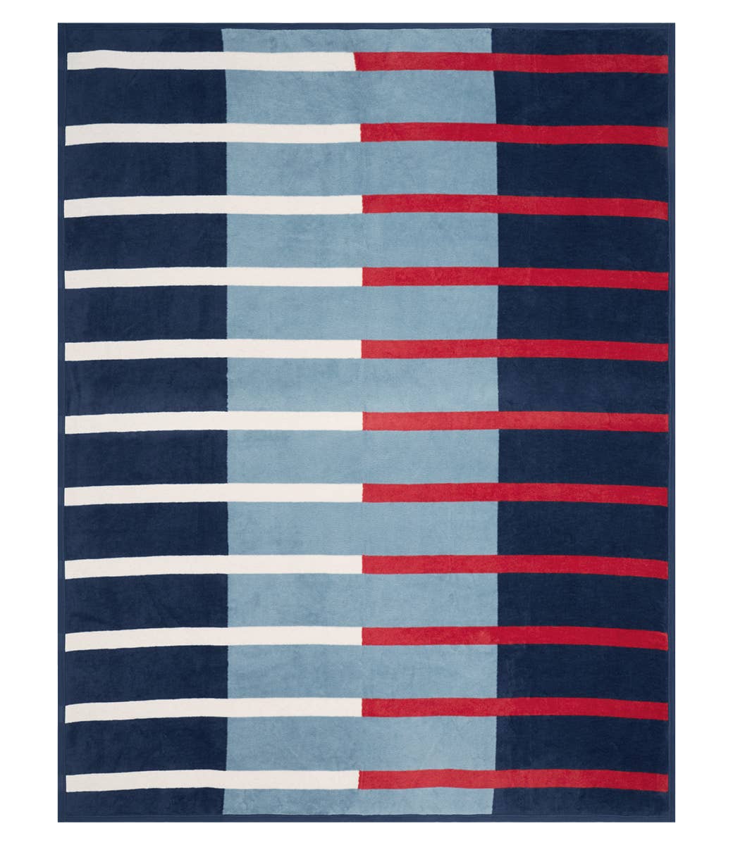 ChappyWrap Blanket- Mixed Stripes Americana