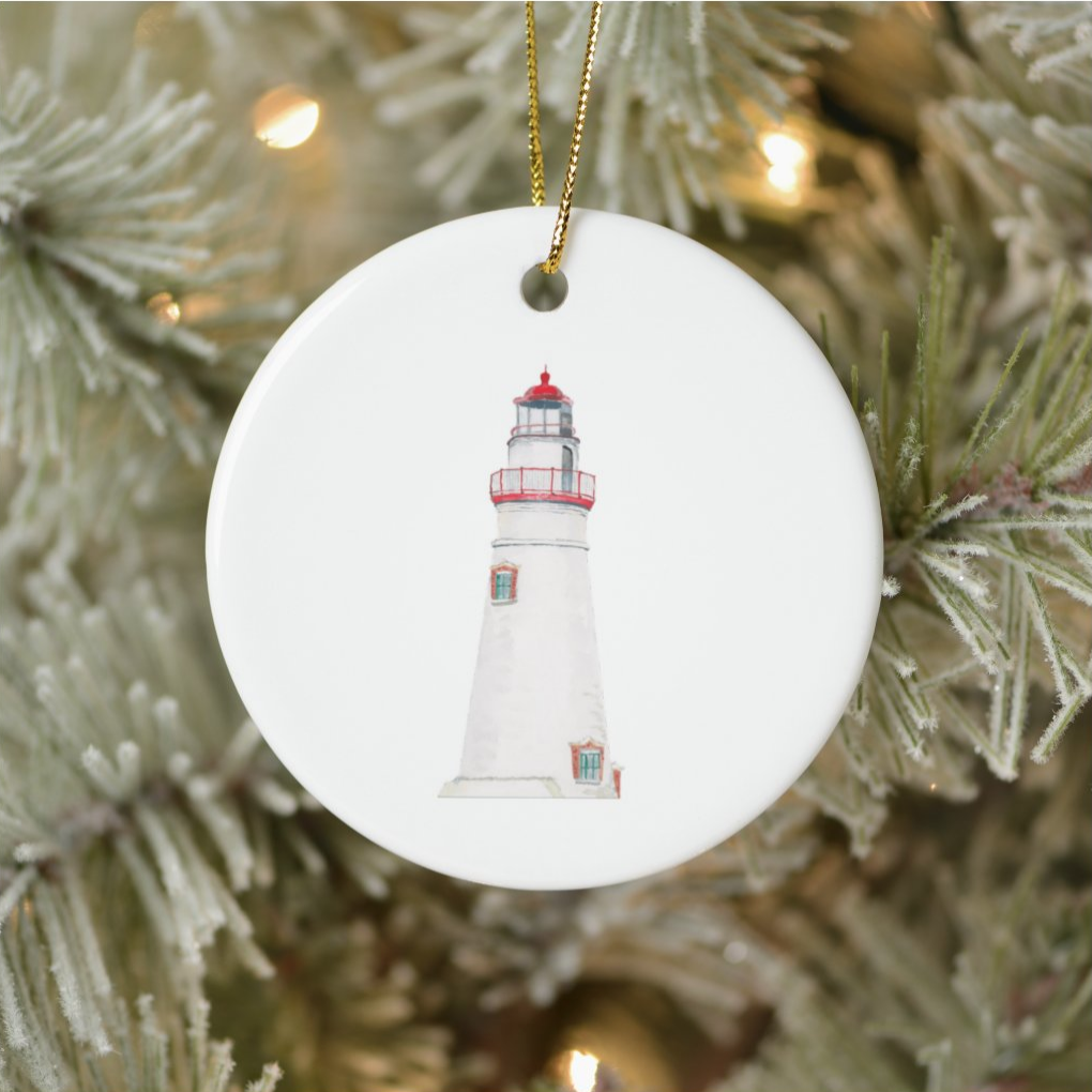 Marblehead Lighthouse Ornament