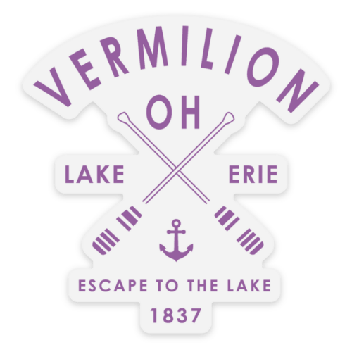 Vermilion Escape To the Lake Sticker