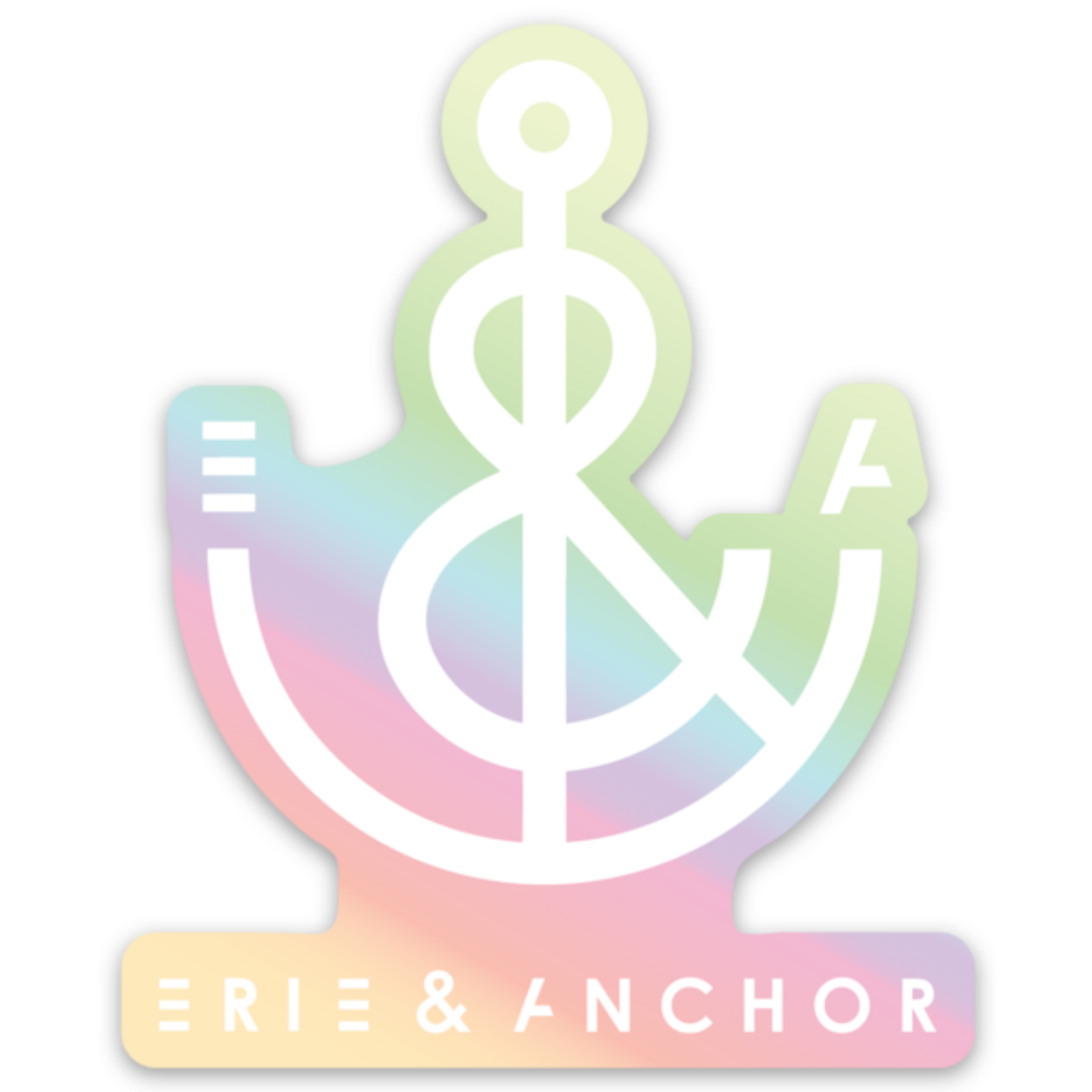 E&A Anchor Sticker