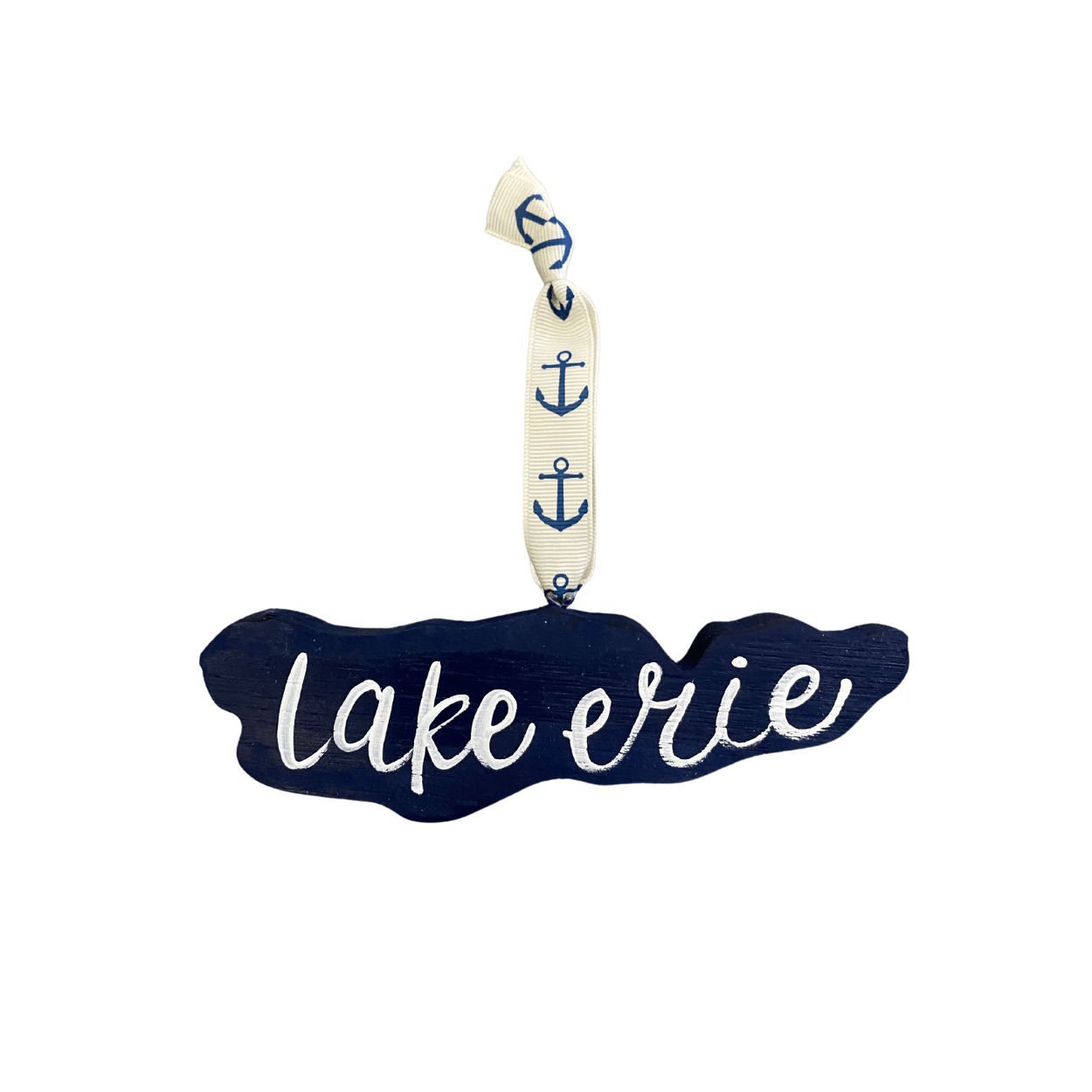 Lake Erie Wooden Ornament