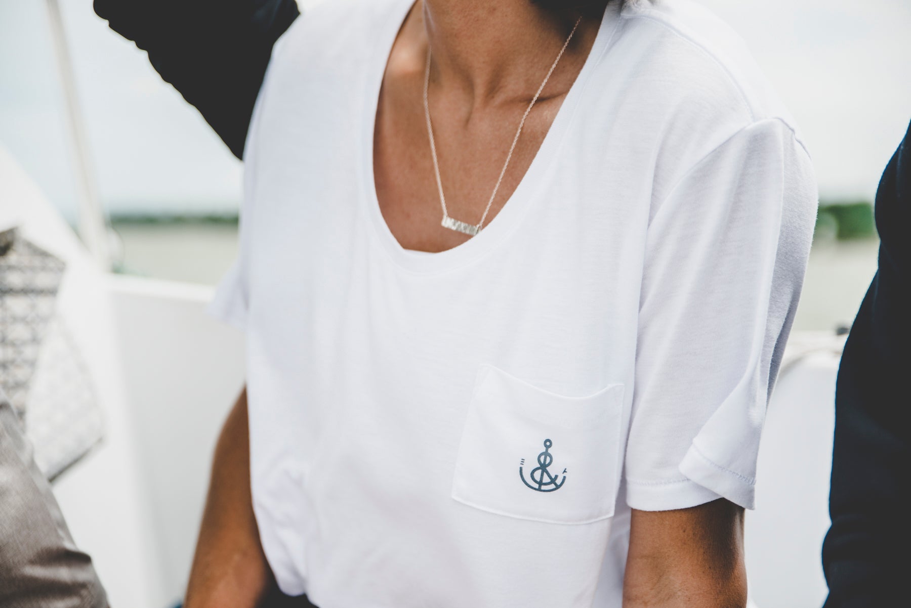 Sterling Silver Anchor Necklace