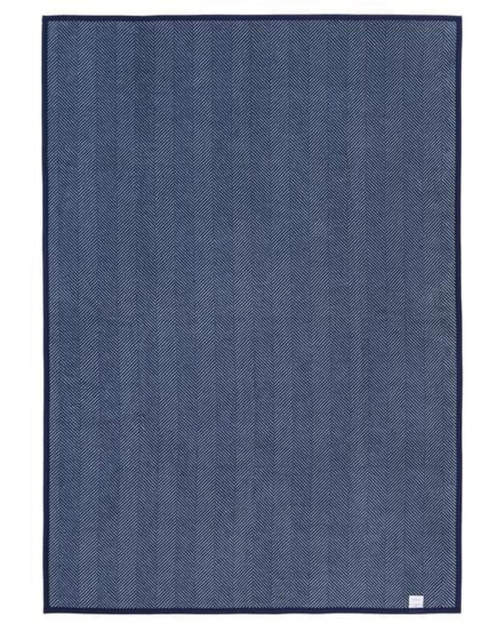 ChappyWrap Blanket- Harborview Herringbone Navy