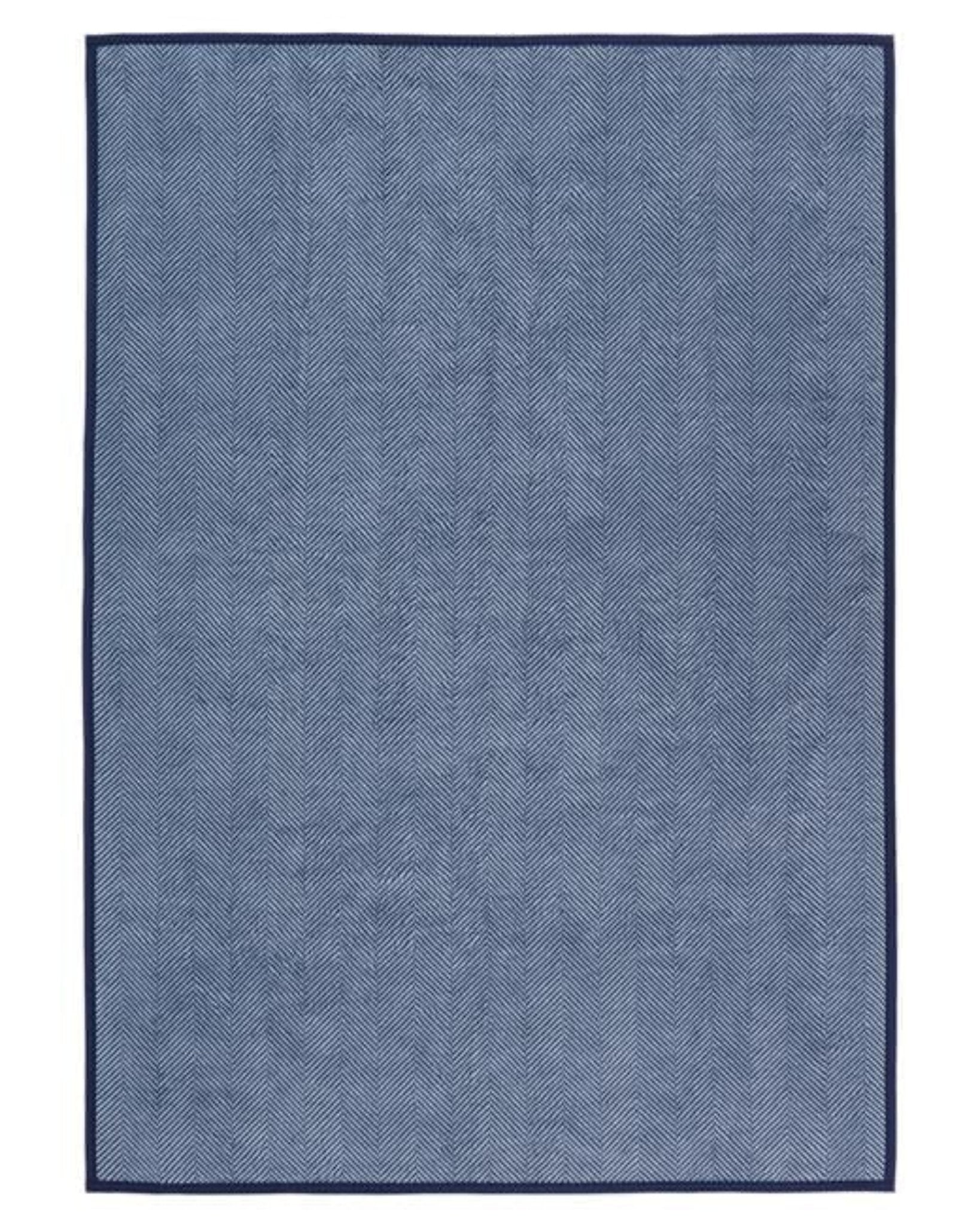ChappyWrap Blanket- Harborview Herringbone Navy