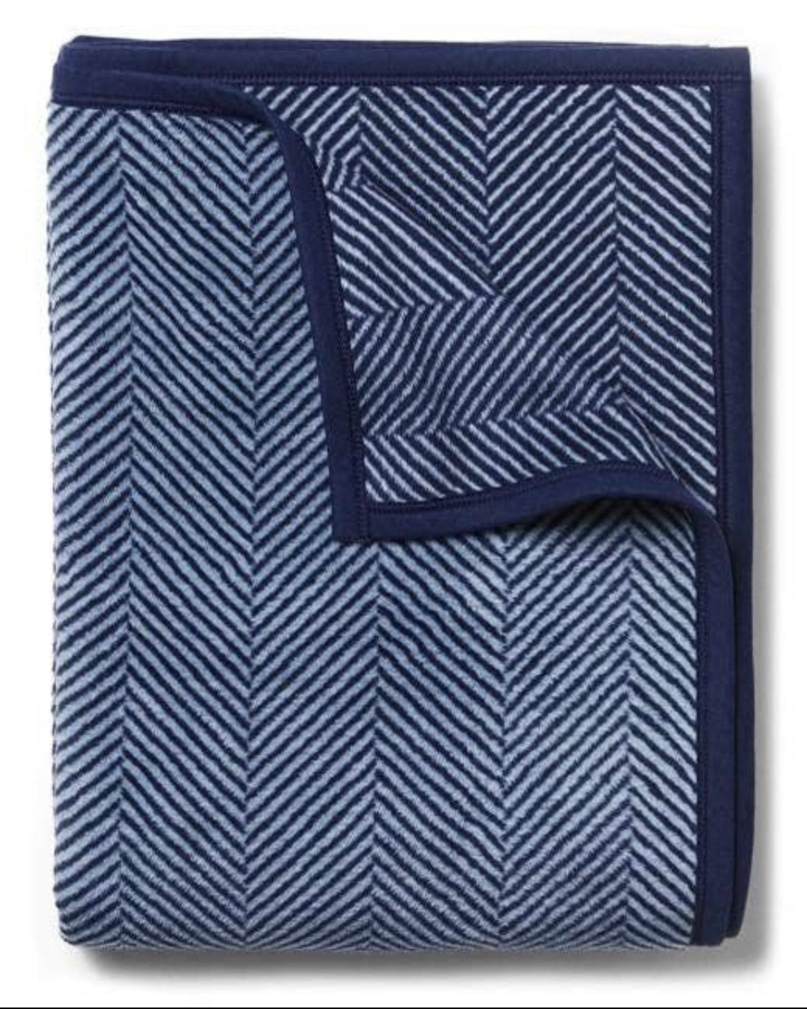 ChappyWrap Blanket- Harborview Herringbone Navy
