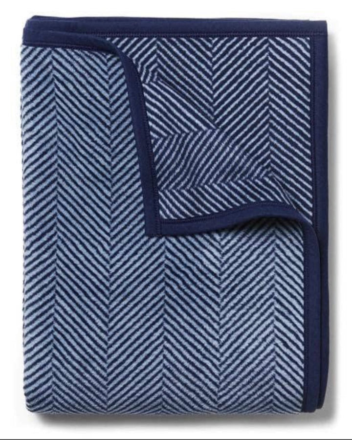 ChappyWrap Blanket- Harborview Herringbone Navy