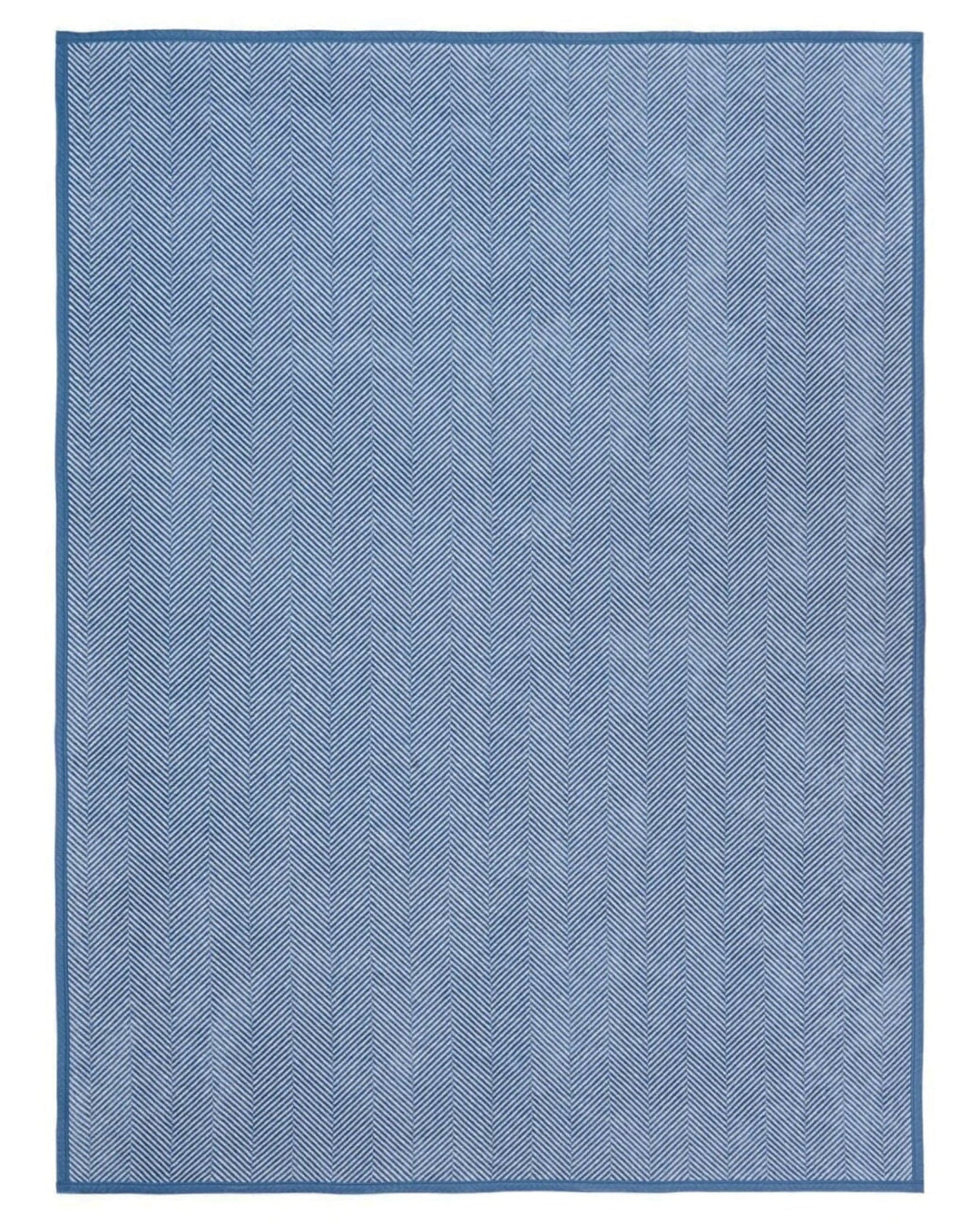 ChappyWrap Blanket- Harborview Herringbone Light Blue - Erie and Anchor